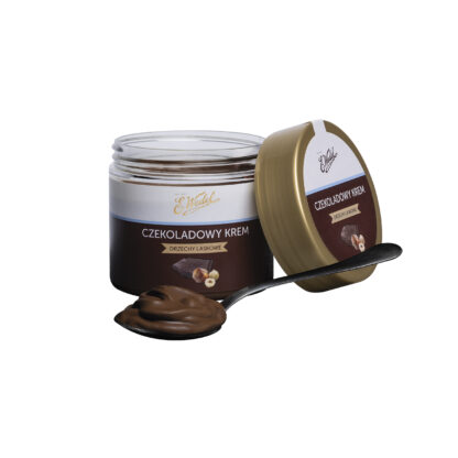 Czekoladowy krem czekolada gorzka i orzechy laskowe 200 g - obrazek 2