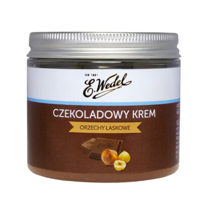Czekoladowy krem czekolada gorzka i orzechy laskowe 200 g