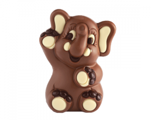 Figurka Słoń z czekolady Wedel
