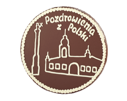 Torcik Wedlowski Okazjonalny Pozdrowienia z Polski Wedel