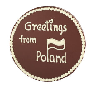 Torcik Wedlowski Okazjonalny Greetings from Poland Wedel