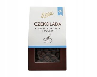 Opakowanie z czekoladą ciemną do wypieków i polew