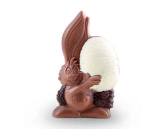 Figurka Zając z czekolady Wedel