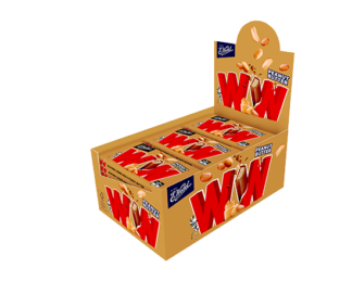 Baton WW peanut butter Wedel display