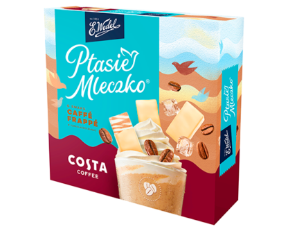 Ptasie Mleczko caffe frappe Costa Wedel