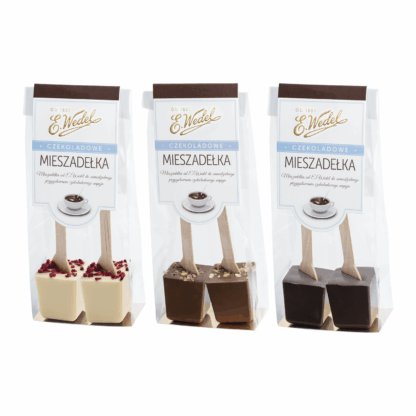 Zestaw Czekoladowych Mieszadełek 3 x 60 g