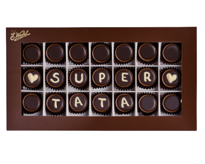 personalizowany prezent dla super taty czekoladki wedel