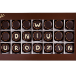 czekoladki personalizowane na prezent na urodziny wedel