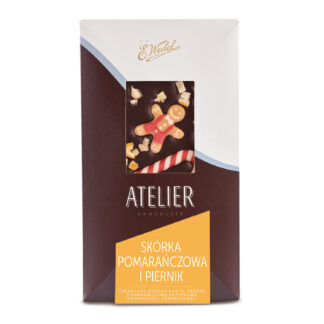 Czekolada Atelier piernik i skórka pomarańczowa 85 g