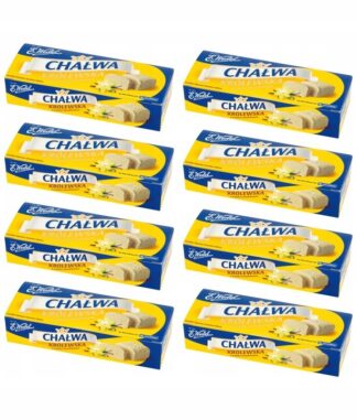 8 x Chałwa Królewska o smaku waniliowym 250 g