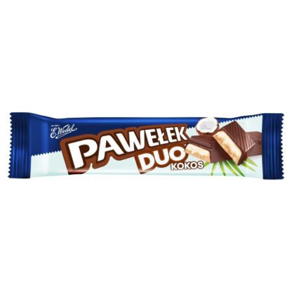 Baton Pawełek Duo Kokos 44 g