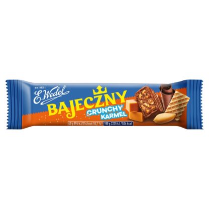 Baton Bajeczny Crunchy Karmel 40 g