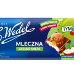 Czekolada Mleczna z nadz. jabłkowym i miętowym 289 g E.Wedel