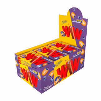 24 x Wafel WW E.Wedel Jagodzianka w czekoladzie mlecznej - baton 47 g