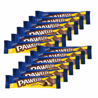 12 x Baton Pawełek Advocat E.Wedel w ciemnej czekoladzie