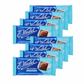 8x Czekolada Mleczna Klasyczna 90 g E.Wedel