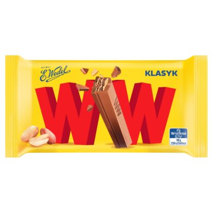 Wafel WW z nadzieniem orzechowym w mlecznej czekoladzie 47 g