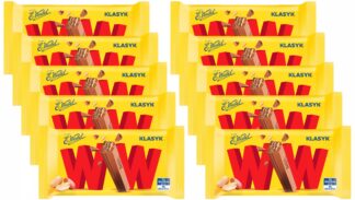 Wafelki WW E.Wedel w czekoladzie mlecznej – 10 szt. x 47 g