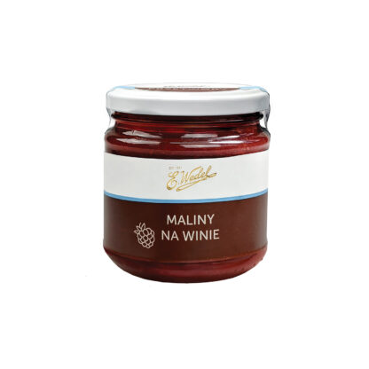 Zestaw 2x maliny na winie 400 g