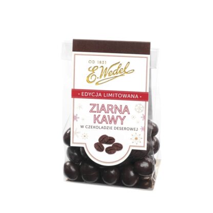 Ziarna kawy w czekoladzie deserowej 100 g