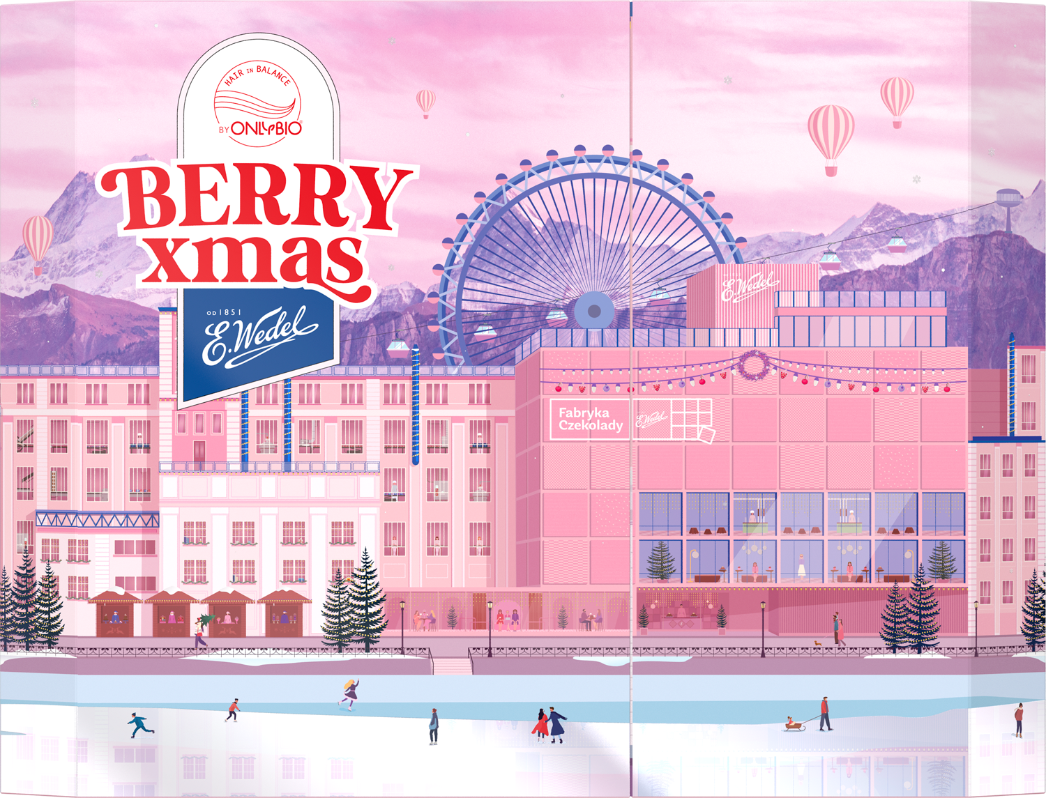 Kalendarz adwentowy OnlyBio x E.Wedel Berry Xmas 2025
