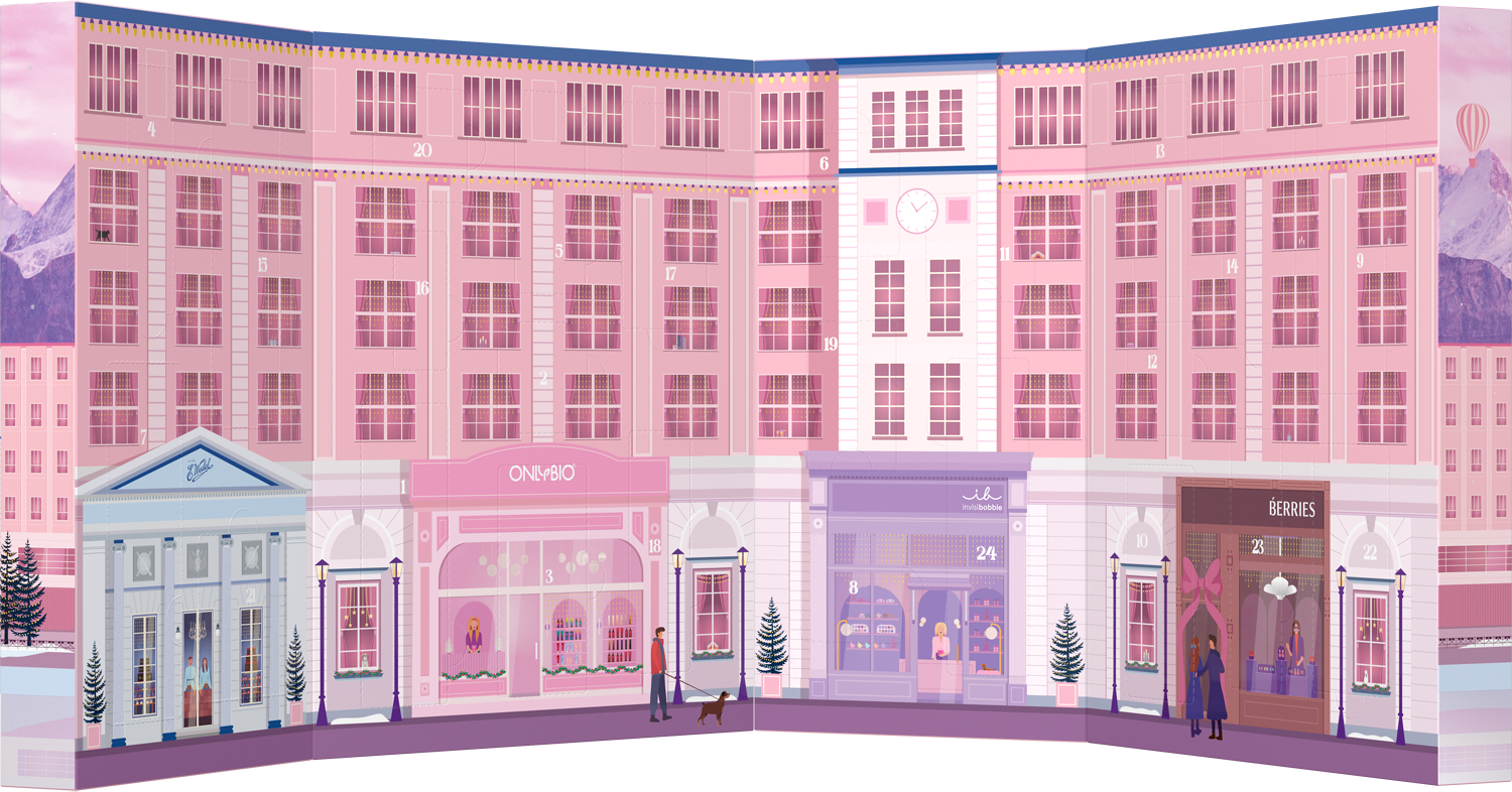 Kalendarz adwentowy OnlyBio x E.Wedel Berry Xmas 2025