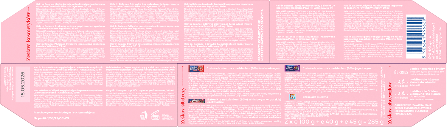 Kalendarz adwentowy OnlyBio x E.Wedel Berry Xmas 2025