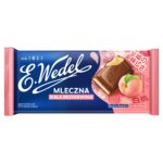 Czekolada mleczna biała brzoskwinia 100 g E. Wedel