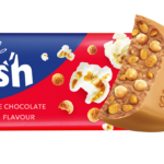 E. Wedel Crush Baton z czekolady białej karmelowej z prażoną soloną kukurydzą i chrupkami 25 g