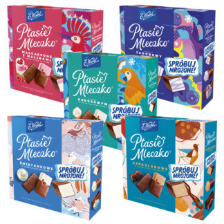 Ptasie Mleczko zestaw do mrożenia 5 x 340g