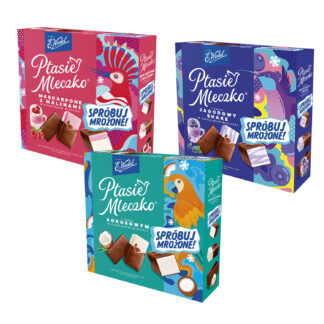 Ptasie mleczko zestaw nowości 3 smaki