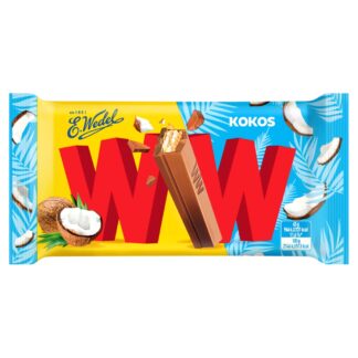 Wafelki WW E.Wedel Kokos w czekoladzie mlecznej – baton 47 g (Kopia)