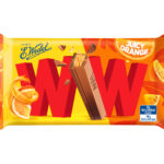 24 x Wafel WW z nadzieniem pomarańczowym w mlecznej czekoladzie 45g