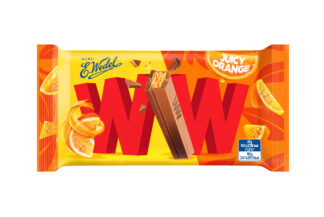 24 x Wafel WW z nadzieniem pomarańczowym w mlecznej czekoladzie 45g