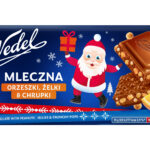 Czekolada mleczna z chrupkami i żelkami pomarańczowymi 90g
